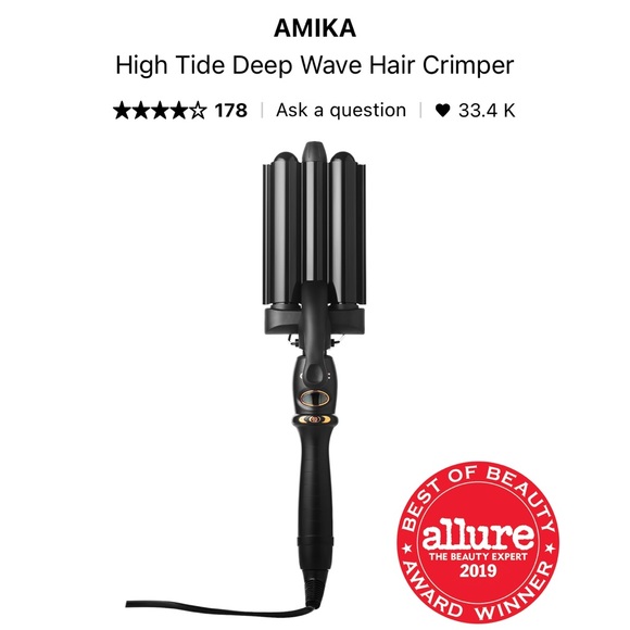 amika Hair Amika High Tide Deep Wave Hair Crimper Poshmark